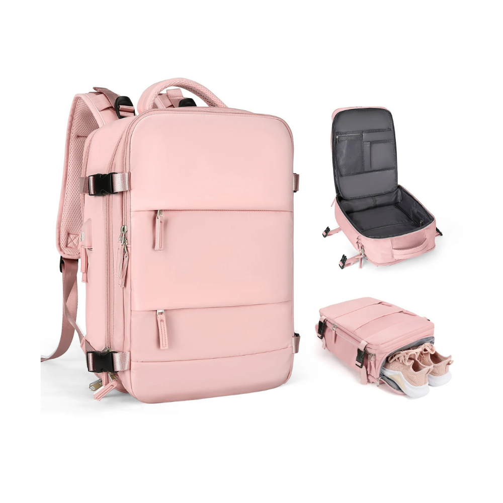 Elata Kofferrucksack mit 180° Öffnung - perfekte Rucksack-Koffer Kombi