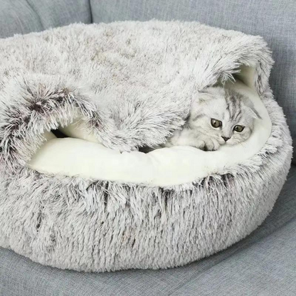 Elata Katzenbett Deluxe - himmlischer Komfort für deinen Stubentiger