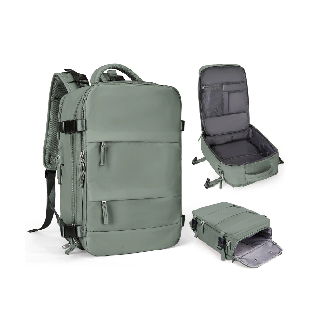 Elata Kofferrucksack mit 180° Öffnung - perfekte Rucksack-Koffer Kombi