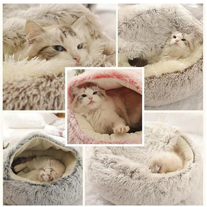 Elata Katzenbett Deluxe - himmlischer Komfort für deinen Stubentiger