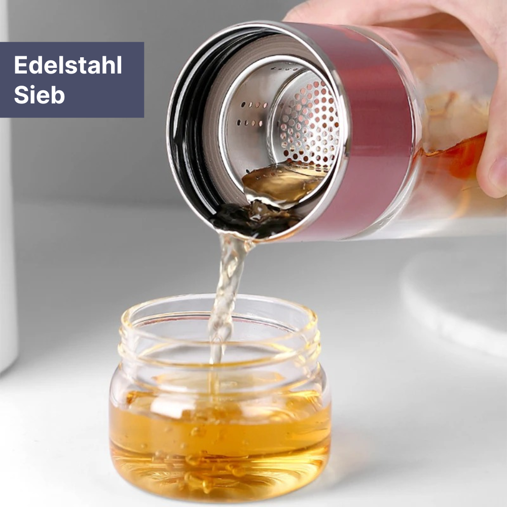 Elata Tea 2 Go Teeflasche - frisch aufgebrühter Tee für unterwegs