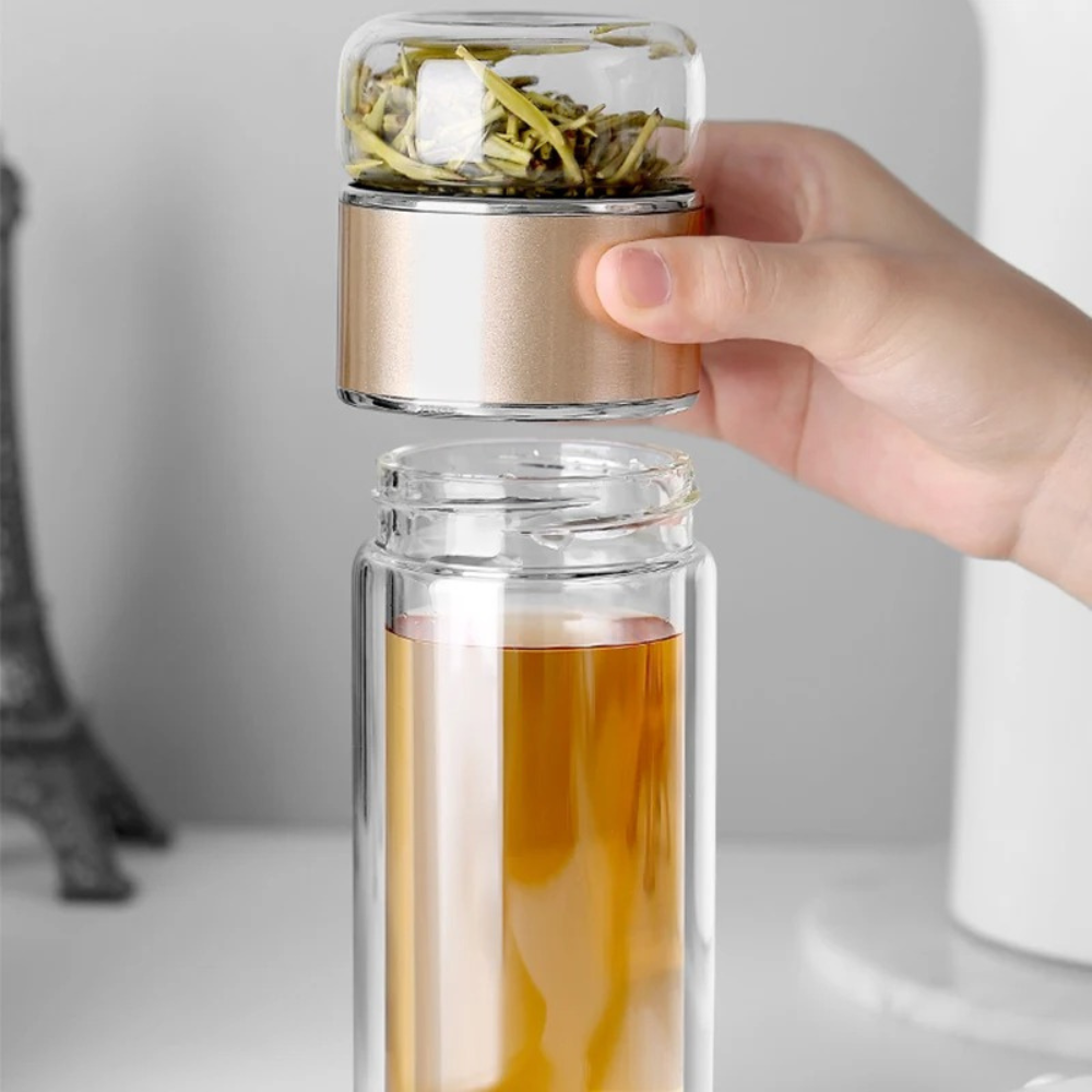 Elata Tea 2 Go Teeflasche - frisch aufgebrühter Tee für unterwegs