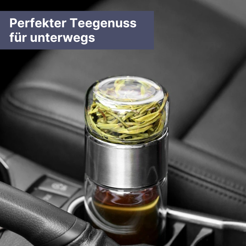 Elata Tea 2 Go Teeflasche - frisch aufgebrühter Tee für unterwegs