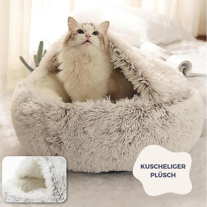 Elata Katzenbett Deluxe - himmlischer Komfort für deinen Stubentiger