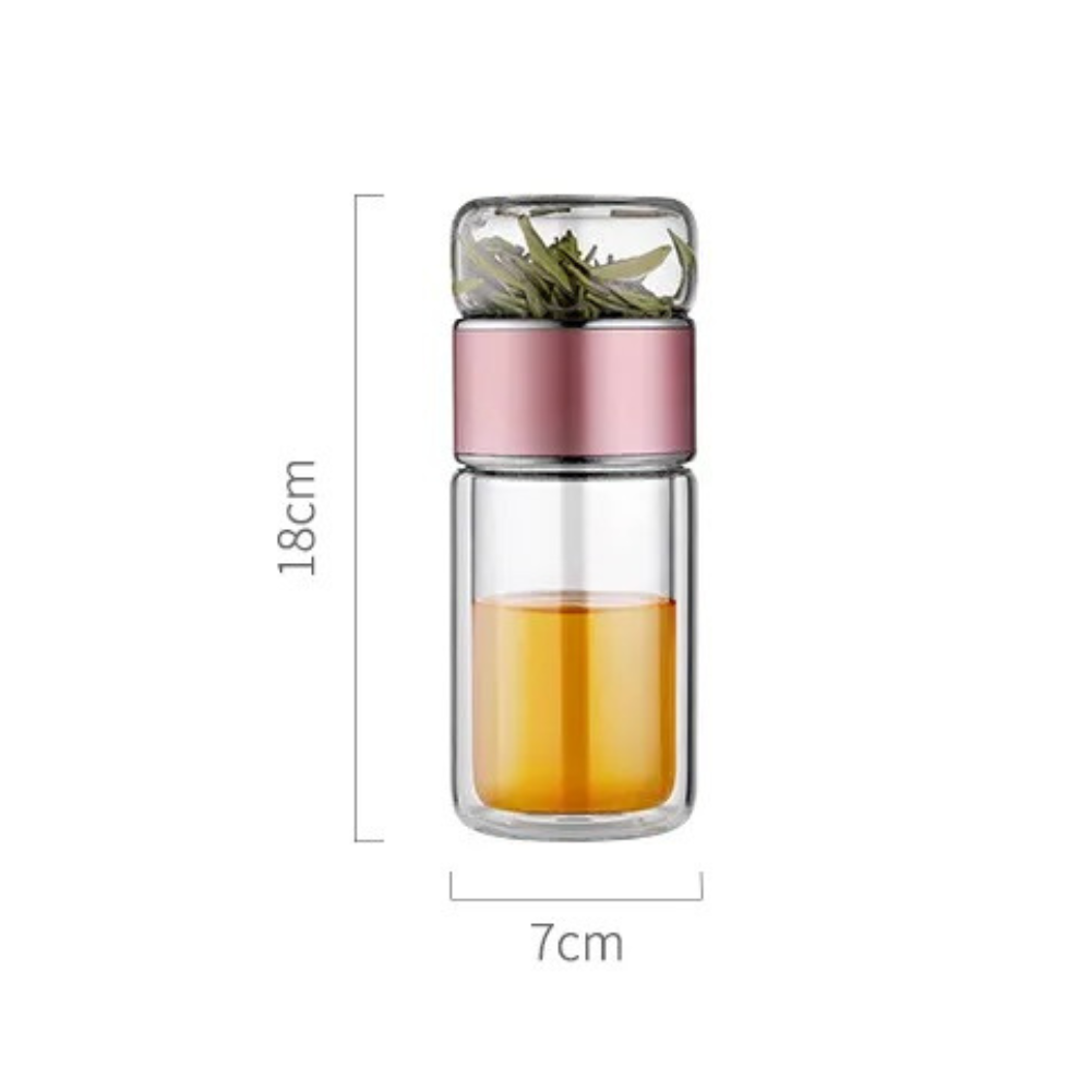Elata Tea 2 Go Teeflasche - frisch aufgebrühter Tee für unterwegs