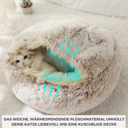 Elata Katzenbett Deluxe - himmlischer Komfort für deinen Stubentiger