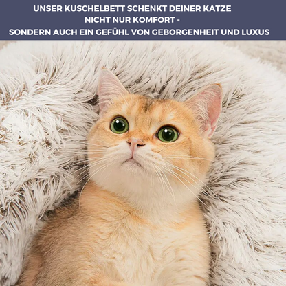 Elata Katzenbett Deluxe - himmlischer Komfort für deinen Stubentiger