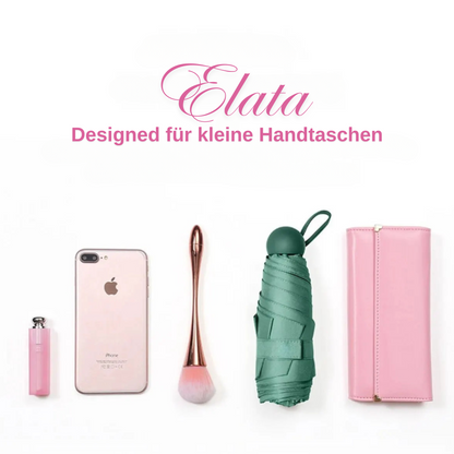 Elata Mini Sonnen- und Regenschirm